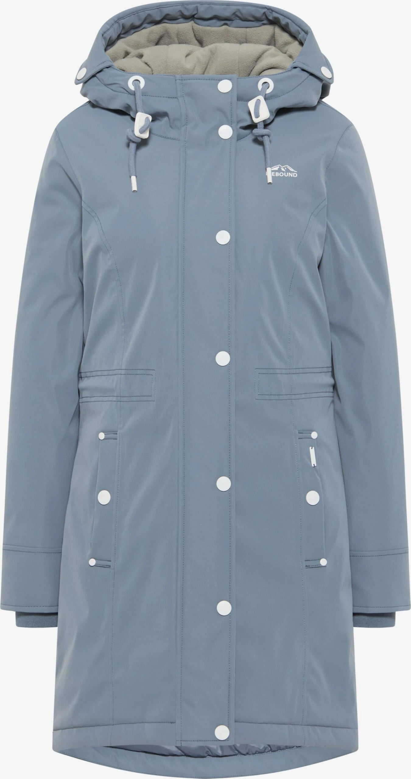 ICEBOUND Wintermantels Wintermantel Dames Lichtblauw 3 ICEBOUND Wintermantels Wintermantel Dames Lichtblauw