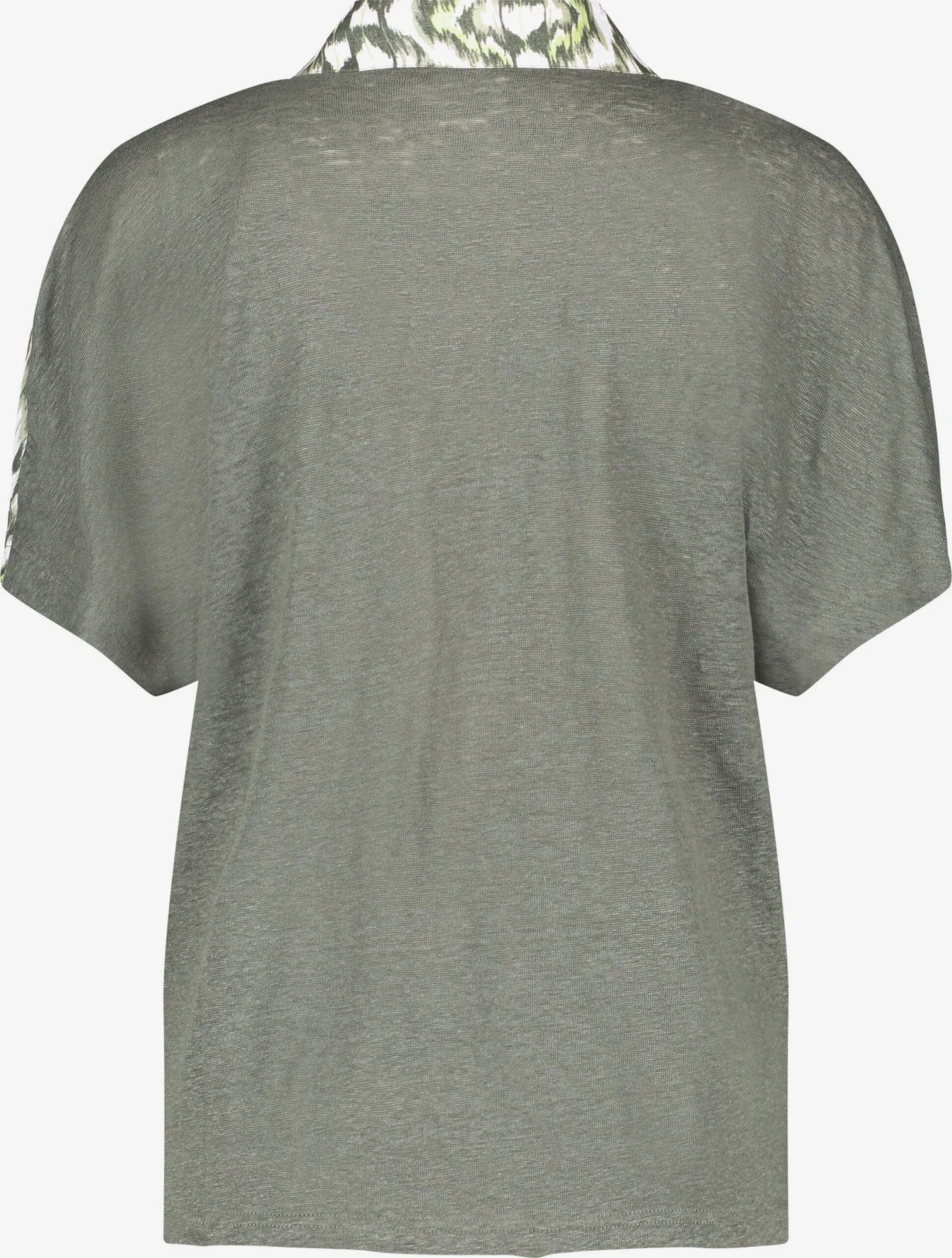 Gerry Weber Blouses Met Korte Mouw Blouse Dames Olijfgroen / Lichtgroen 4 Gerry Weber Blouses Met Korte Mouw Blouse Dames Olijfgroen / Lichtgroen - Afbeelding 2