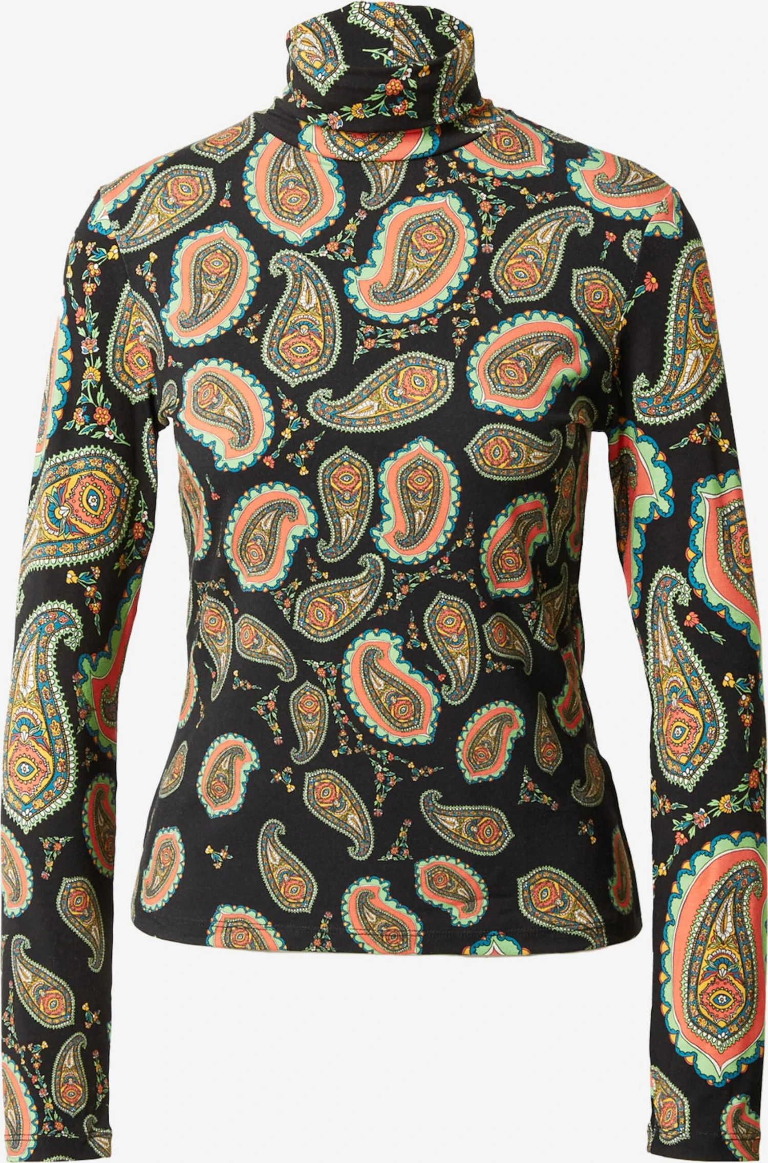 WAREHOUSE Longsleeves Shirt Dames Zwart 3 WAREHOUSE Longsleeves Shirt Dames Zwart