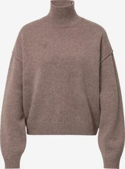 WEEKDAY Fijngebreide Truien Trui Norah Dames Bruin