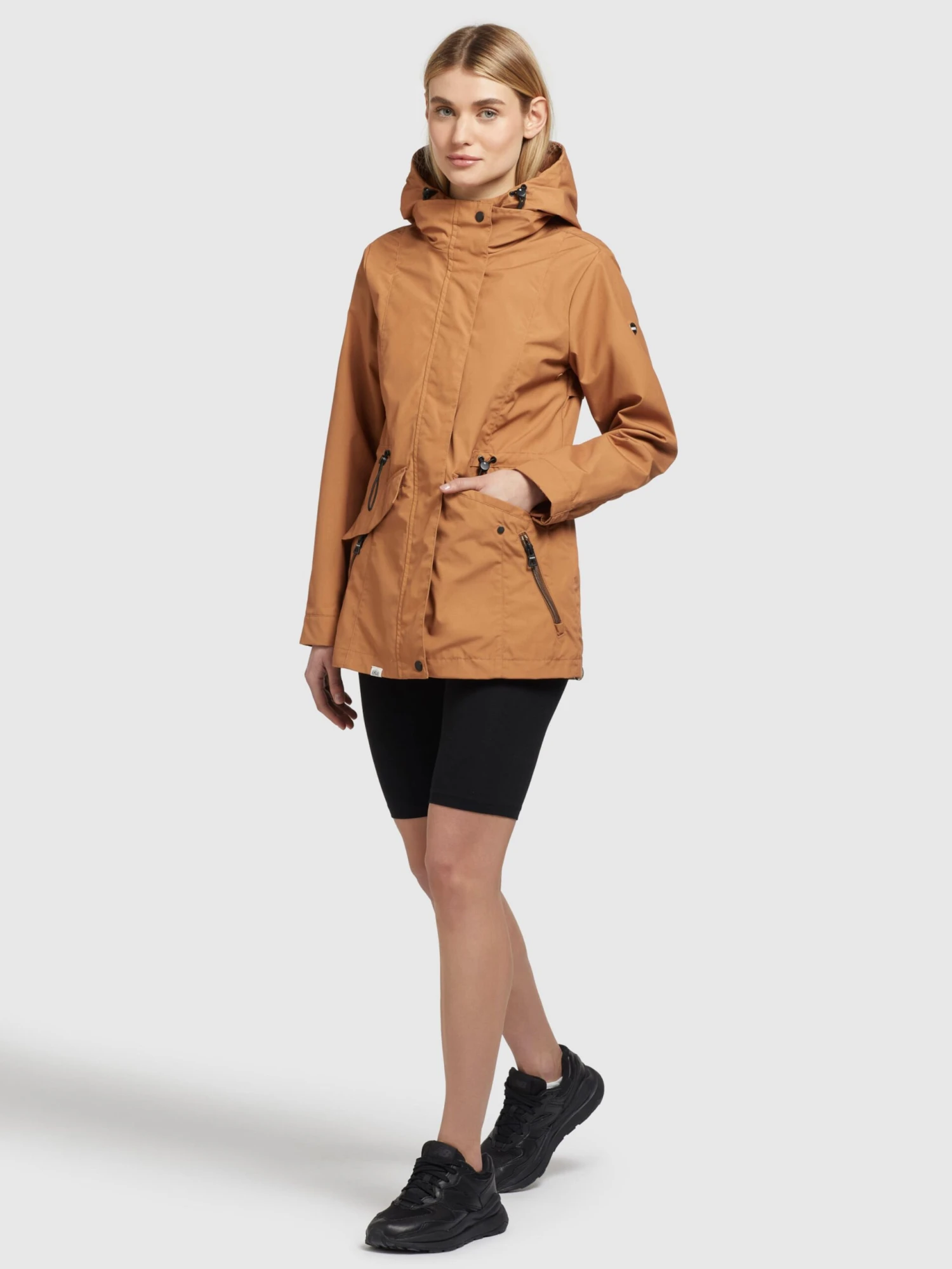 Khujo Parkas Tussenparka FELINA Dames Camel 5 Khujo Parkas Tussenparka FELINA Dames Camel - Afbeelding 3