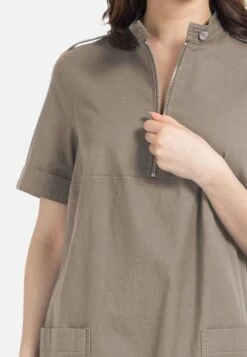 HELMIDGE Midi Jurken Jurk Dames Beige 11 HELMIDGE Midi Jurken Jurk Dames Beige -Chique Kleding Winkel dbdca72316c99f2a530a7406f1d4238d