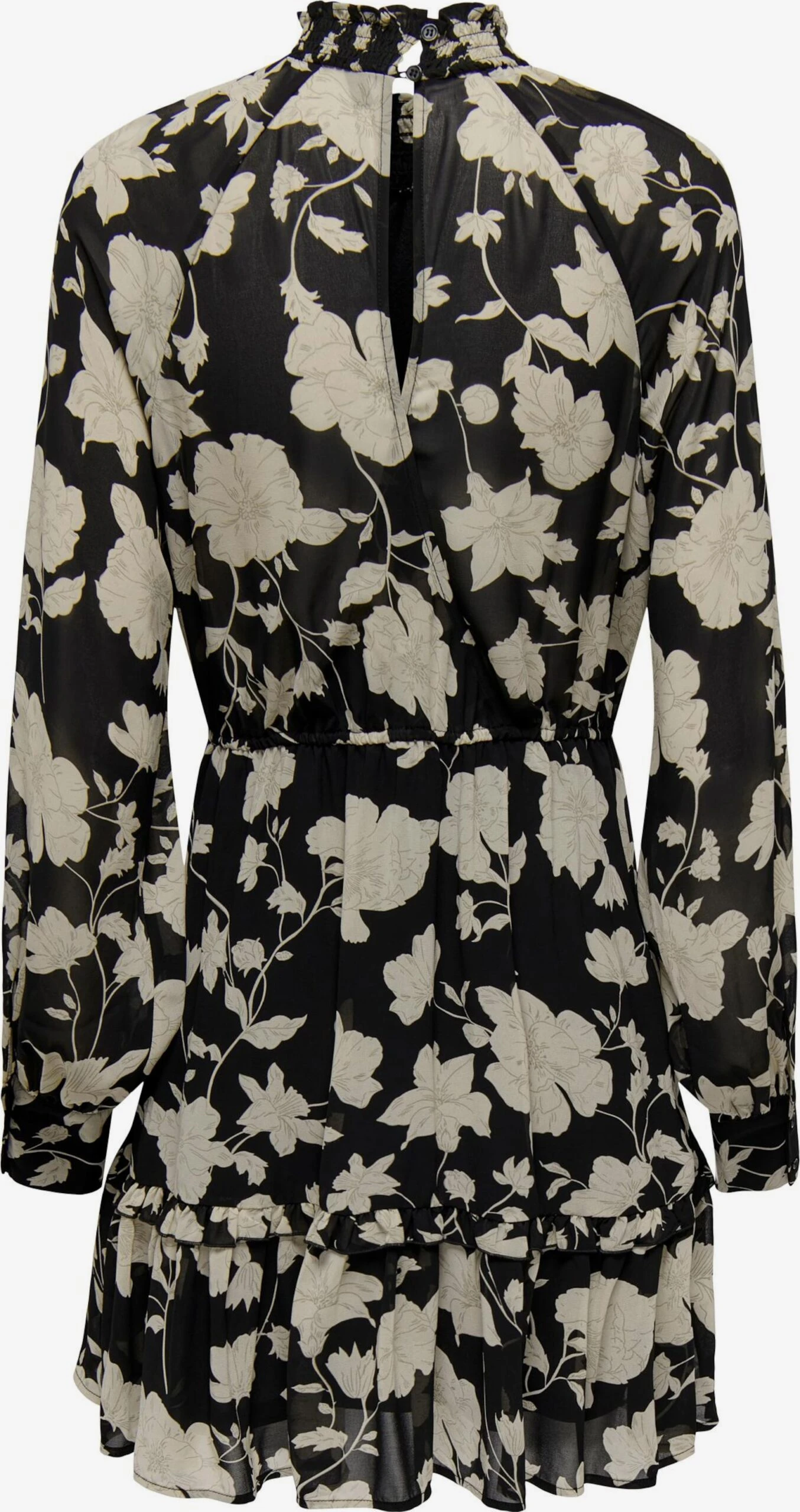 ONLY Mini Jurken Jurk LINNEA Dames Zwart 4 ONLY Mini Jurken Jurk LINNEA Dames Zwart - Afbeelding 2