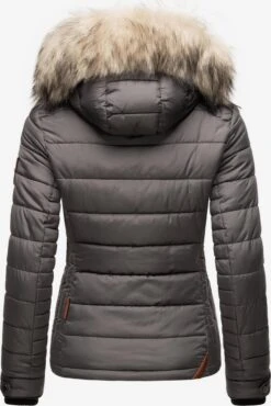 Marikoo Winterjassen Winterjas Lerikaa Dames Donkergrijs -Chique Kleding Winkel e0731d79a3e37acc762960404ee71aa3
