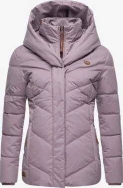 Ragwear Winterjassen Winterjas Natesa Dames Lavendel