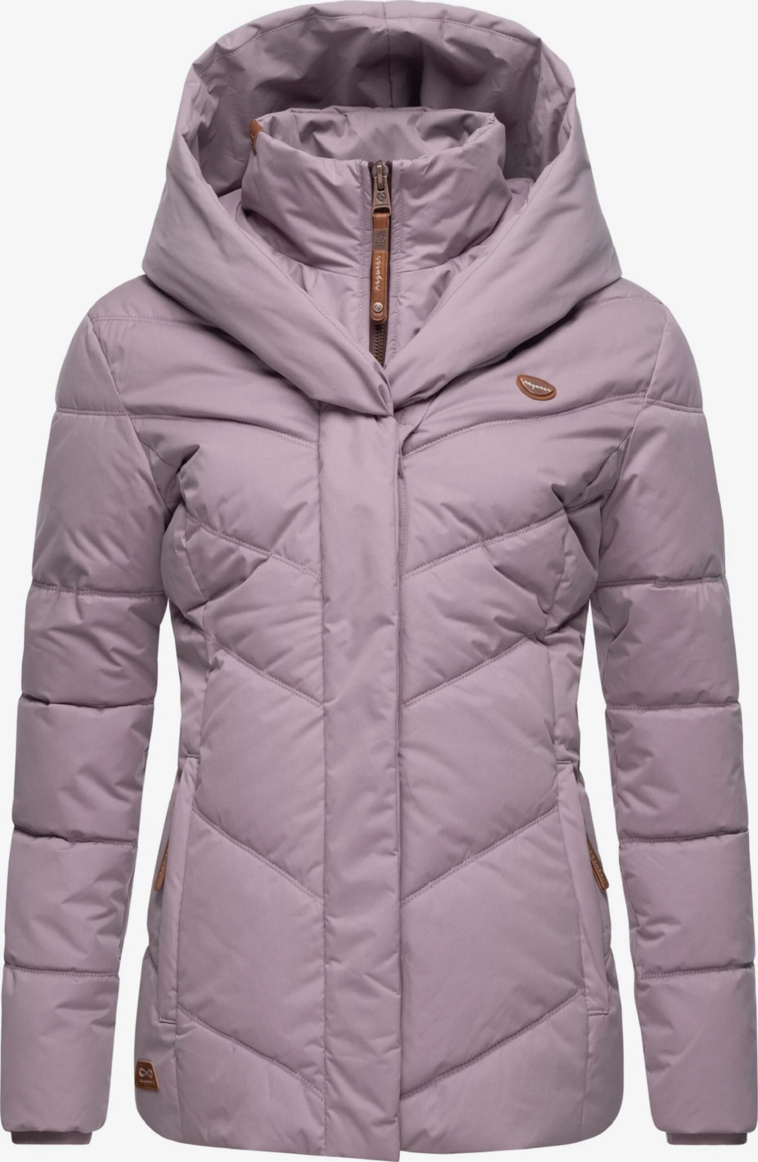 Ragwear Winterjassen Winterjas Natesa Dames Lavendel 3 Ragwear Winterjassen Winterjas Natesa Dames Lavendel