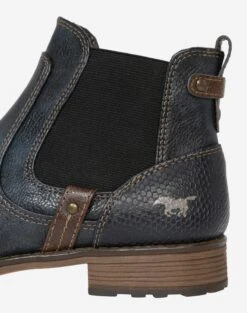 Mustang Enkellaarsjes Chelsea Boots Dames Navy 12 Mustang Enkellaarsjes Chelsea Boots Dames Navy -Chique Kleding Winkel e37c10633f5917bc8f34c81153a94ed4