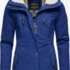 Marikoo Winterjassen Winterjas Bikoo Dames Blauw -Chique Kleding Winkel e3ddafdd667c6ee2bc84e49c9d0ab1a5