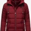 Marikoo Winterjassen Winterjas Taisaa Dames Bloedrood -Chique Kleding Winkel e4b8d6fd33c3f61e3df5dbca8f86a03f