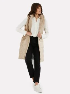 Threadbare Bodywarmers Bodywarmer Maggie Dames Taupe 11 Threadbare Bodywarmers Bodywarmer Maggie Dames Taupe -Chique Kleding Winkel e537850d0459d8ba1d049eb13a7fea59