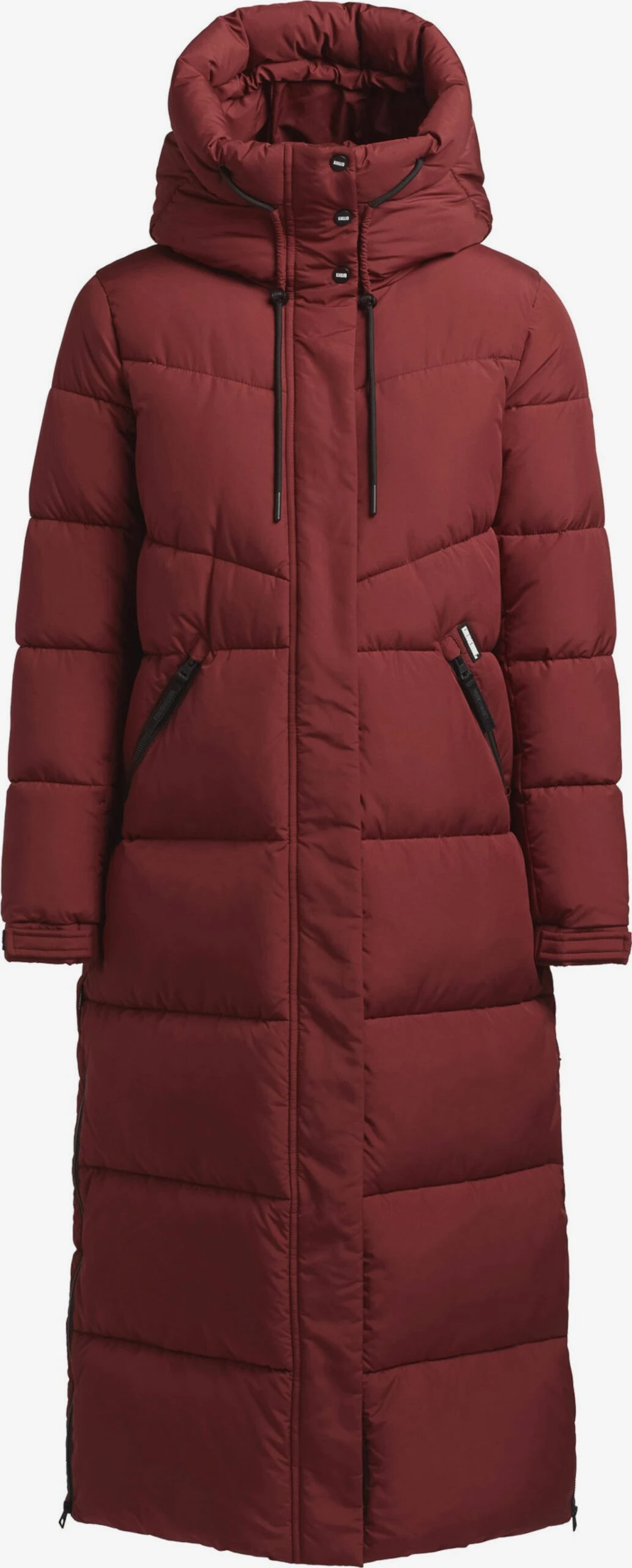 Khujo Wintermantels Wintermantel SHIMANTA2 Dames Donkerrood 3 Khujo Wintermantels Wintermantel SHIMANTA2 Dames Donkerrood