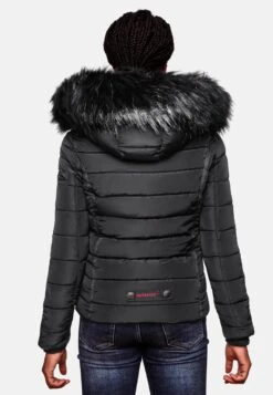 Navahoo Winterjassen Winterjas Miamor Dames Zwart -Chique Kleding Winkel e9cb1e8aeaf94d7b215638ce9f1baf63