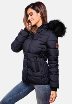 Marikoo Winterjassen Winterjas Unique Dames Nachtblauw 13 Marikoo Winterjassen Winterjas Unique Dames Nachtblauw -Chique Kleding Winkel e9ddf57d8391c8d4161c417c25e73082