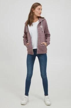 OXMO Sweatvesten Sweatvest HELNA Dames Bruin Gemêleerd 10 OXMO Sweatvesten Sweatvest HELNA Dames Bruin Gemêleerd -Chique Kleding Winkel ea32f05e81b96a96d046ebb084e9033e