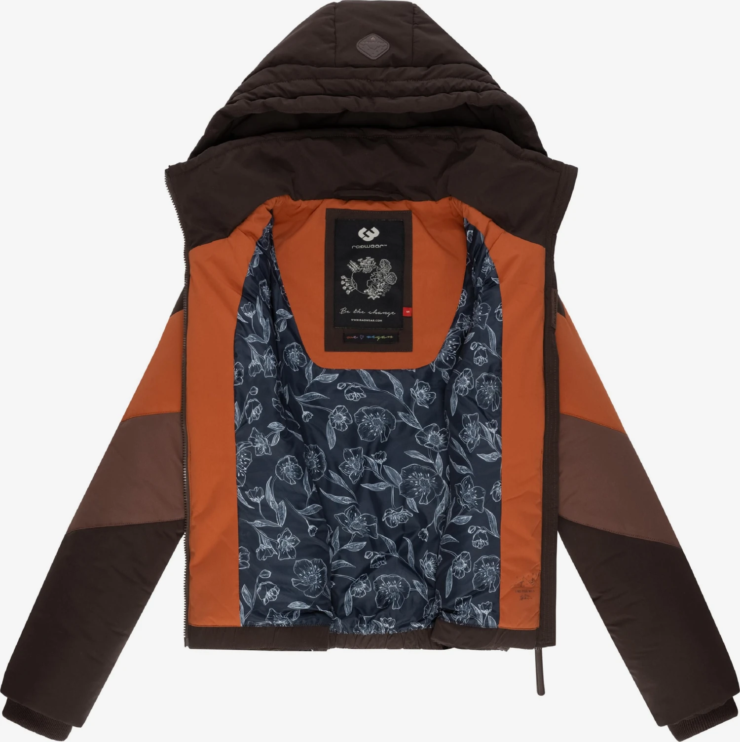 Ragwear Outdoor Jassen Functionele Jas Novva Dames Bruin / Donkerbruin 7 Ragwear Outdoor Jassen Functionele Jas Novva Dames Bruin / Donkerbruin - Afbeelding 5