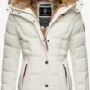 Marikoo Winterjassen Winterjas Nekoo Dames Wit -Chique Kleding Winkel eeb79cc00a38a5d733a5fd5e1e1b231b