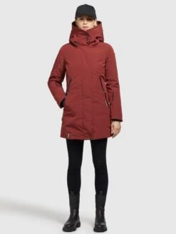 Khujo Winterjassen Winterjas Viona 3 Dames Roestrood 12 Khujo Winterjassen Winterjas Viona 3 Dames Roestrood -Chique Kleding Winkel ef071a5229469557b31ab3558c3a0edb