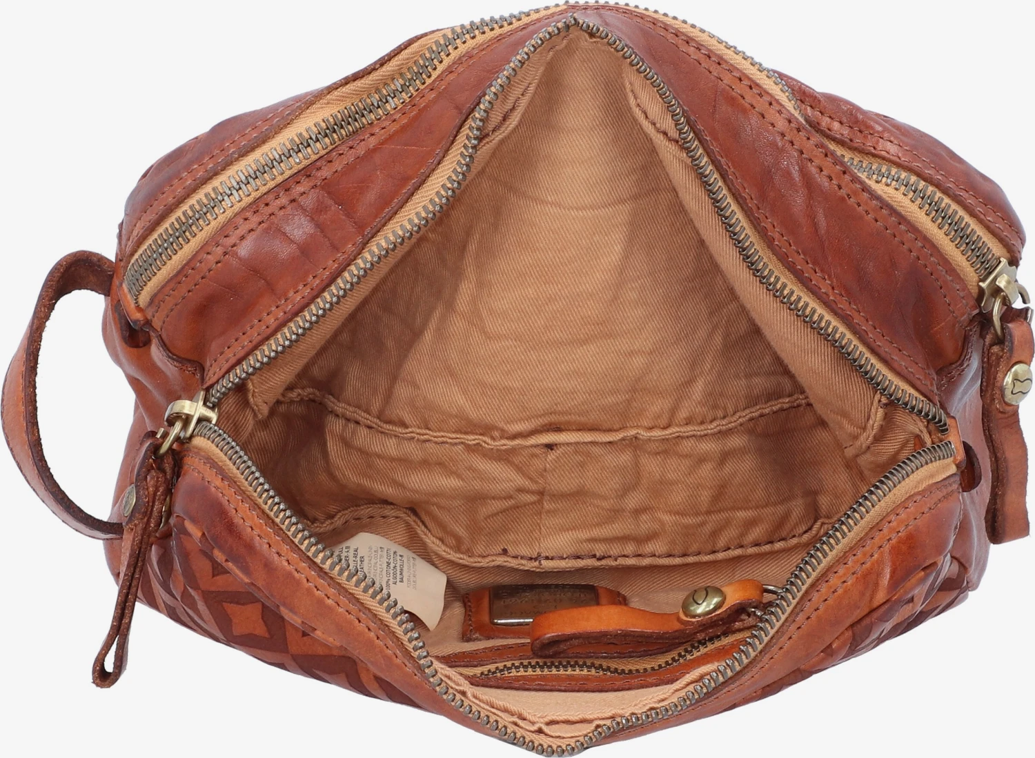 Campomaggi Toilettassen Toilettas Dames Kastanjebruin 7 Campomaggi Toilettassen Toilettas Dames Kastanjebruin - Afbeelding 5