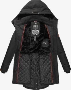 Marikoo Parkas Winterparka Kamii Dames Zwart -Chique Kleding Winkel f3fe0a0cf4cee6823d7bf9dc0e3a4e17