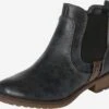 Mustang Enkellaarsjes Chelsea Boots Dames Navy 1 Mustang Enkellaarsjes Chelsea Boots Dames Navy -Chique Kleding Winkel f42ee7cd0443f8c9b125cfc56962f98f