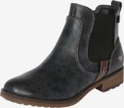 Mustang Enkellaarsjes Chelsea Boots Dames Navy
