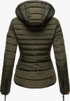 Marikoo Winterjassen Winterjas Amber Dames Olijfgroen -Chique Kleding Winkel f5583bad8a55d3e4f06a5455f2e93ef5