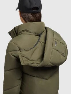 Khujo Wintermantels Wintermantel TORINO3 Dames Kaki 5 Khujo Wintermantels Wintermantel TORINO3 Dames Kaki -Chique Kleding Winkel f64198f99ef016e6ceebb472fb37b1ad