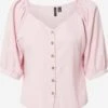 Vero Moda Blouses Met Korte Mouw Blouse VMASTIMILO Dames Rosa 2 Vero Moda Blouses Met Korte Mouw Blouse VMASTIMILO Dames Rosa -Chique Kleding Winkel f6ffb4ad9fa713d4100f29ae4666fad4