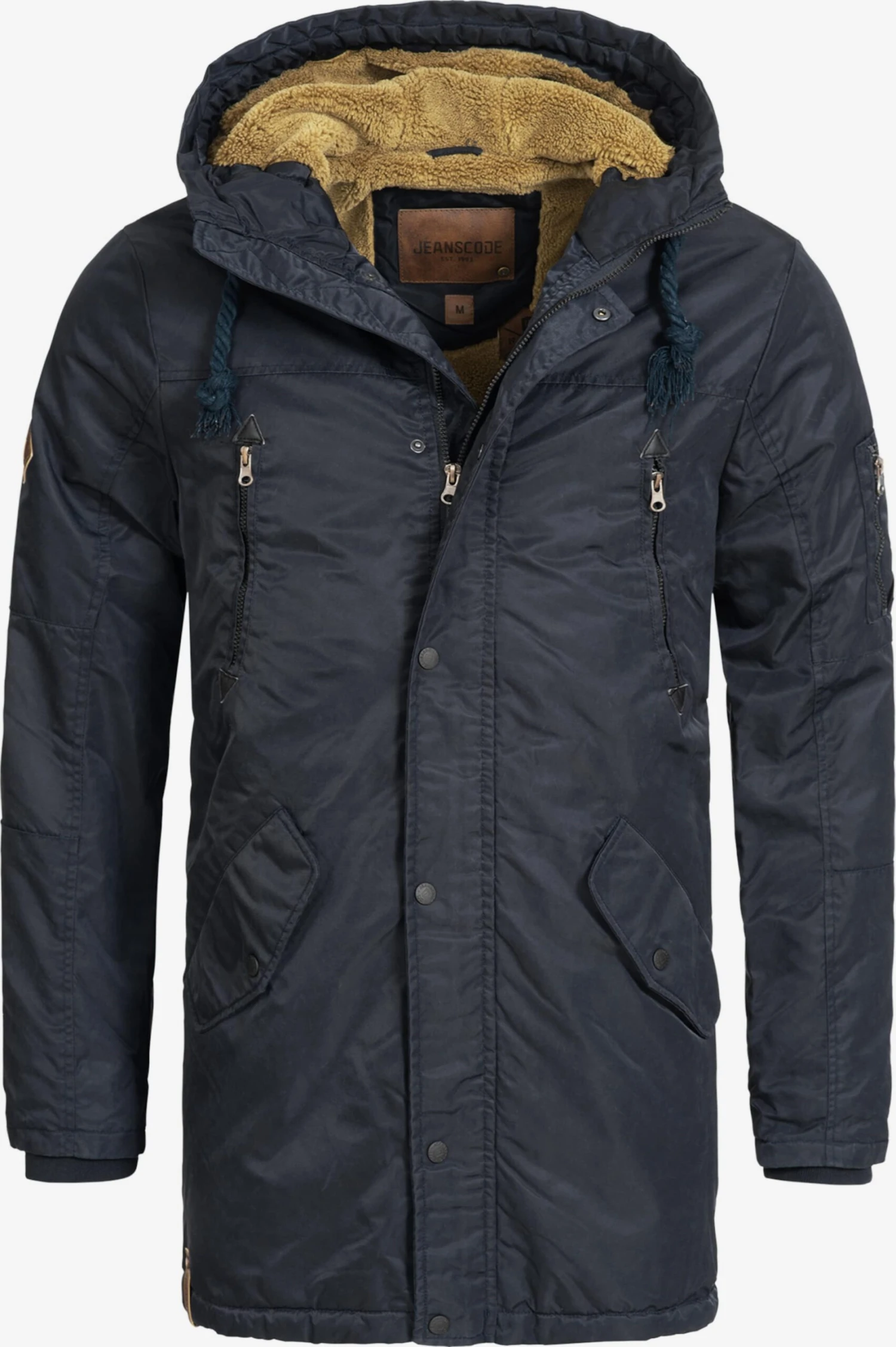 Indicode Jeans Parkas Winterparka Bardsley Heren Navy 3 Indicode Jeans Parkas Winterparka Bardsley Heren Navy