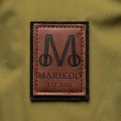 Marikoo Outdoor Jassen Functionele Jas Erdbeere Dames Olijfgroen -Chique Kleding Winkel f7dfed5a894fe713e22794cf624c2bed
