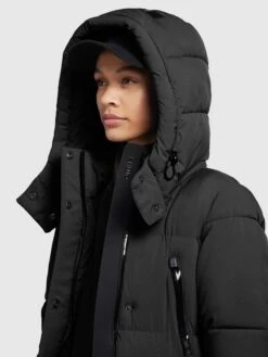 Khujo Tussenmantels Tussenmantel Melona Dames Zwart -Chique Kleding Winkel f8492d573af5063dfd90c83a7c4fa3bf