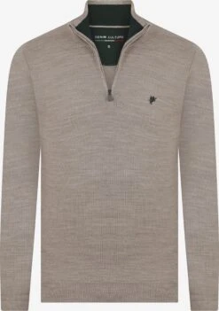 Coltruien Trui Martino Heren Beige Gemêleerd