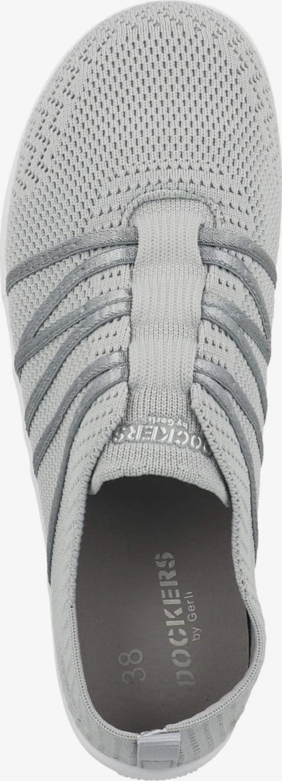 Dockers By Gerli Slip-on Sneakers Slip-on Dames Grijs / Zilvergrijs / Lichtgrijs 5 Dockers By Gerli Slip-on Sneakers Slip-on Dames Grijs / Zilvergrijs / Lichtgrijs - Afbeelding 3