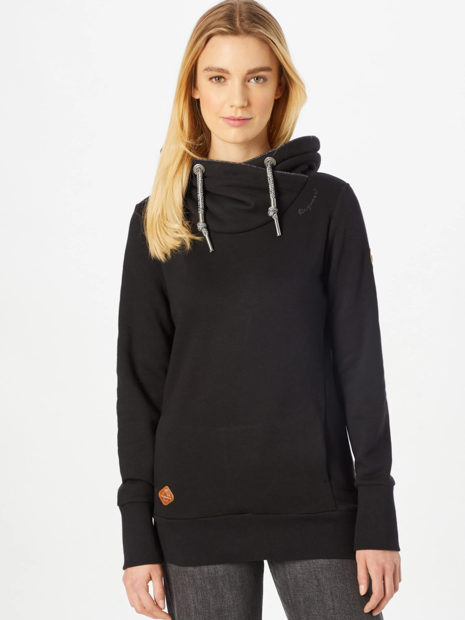 Ragwear Hoodies Sweatshirt Dames Zwart 5 Ragwear Hoodies Sweatshirt Dames Zwart - Afbeelding 3