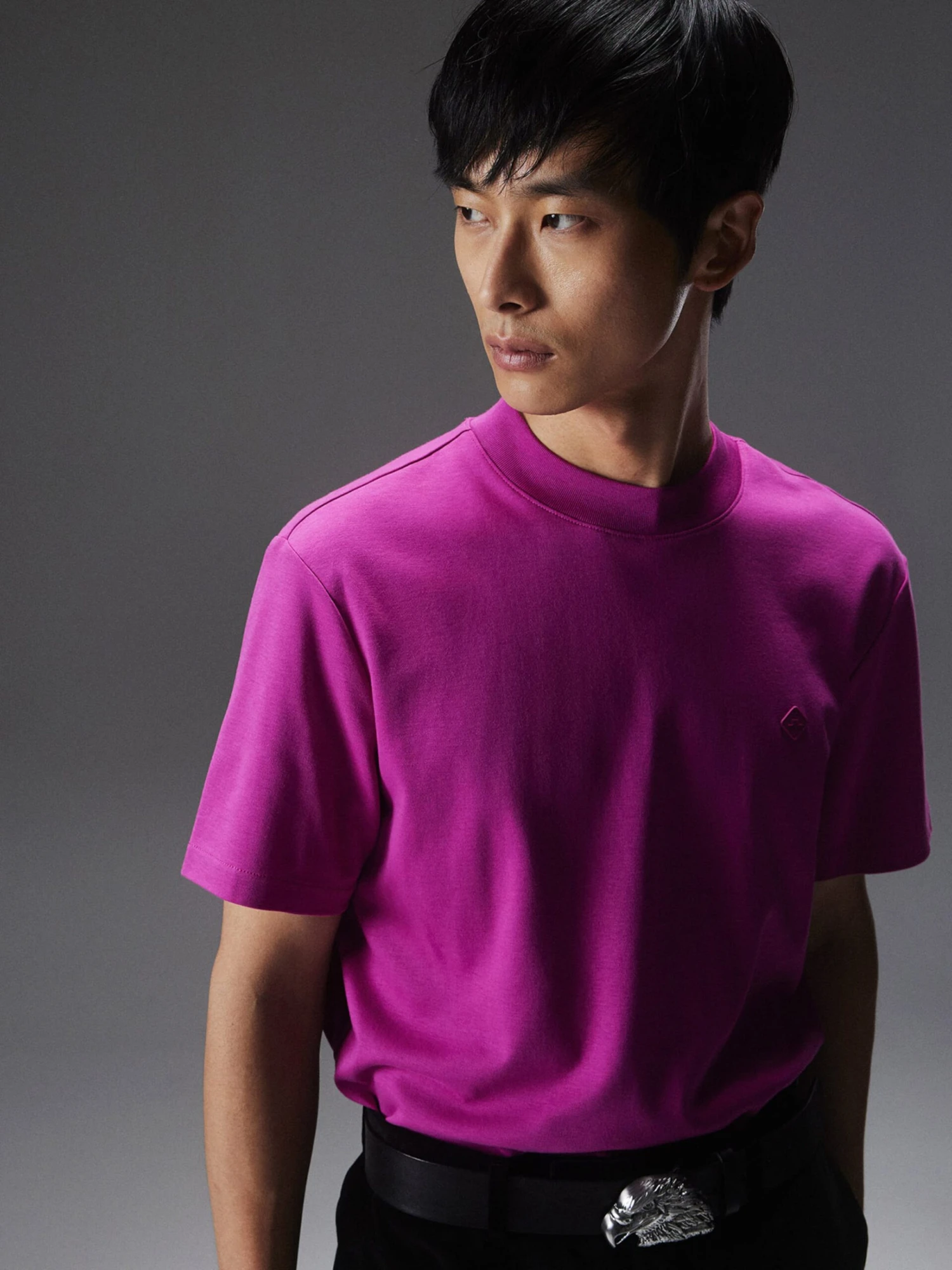 J.Lindeberg T-shirts Shirt Adan Heren Orchidee 7 J.Lindeberg T-shirts Shirt Adan Heren Orchidee - Afbeelding 5