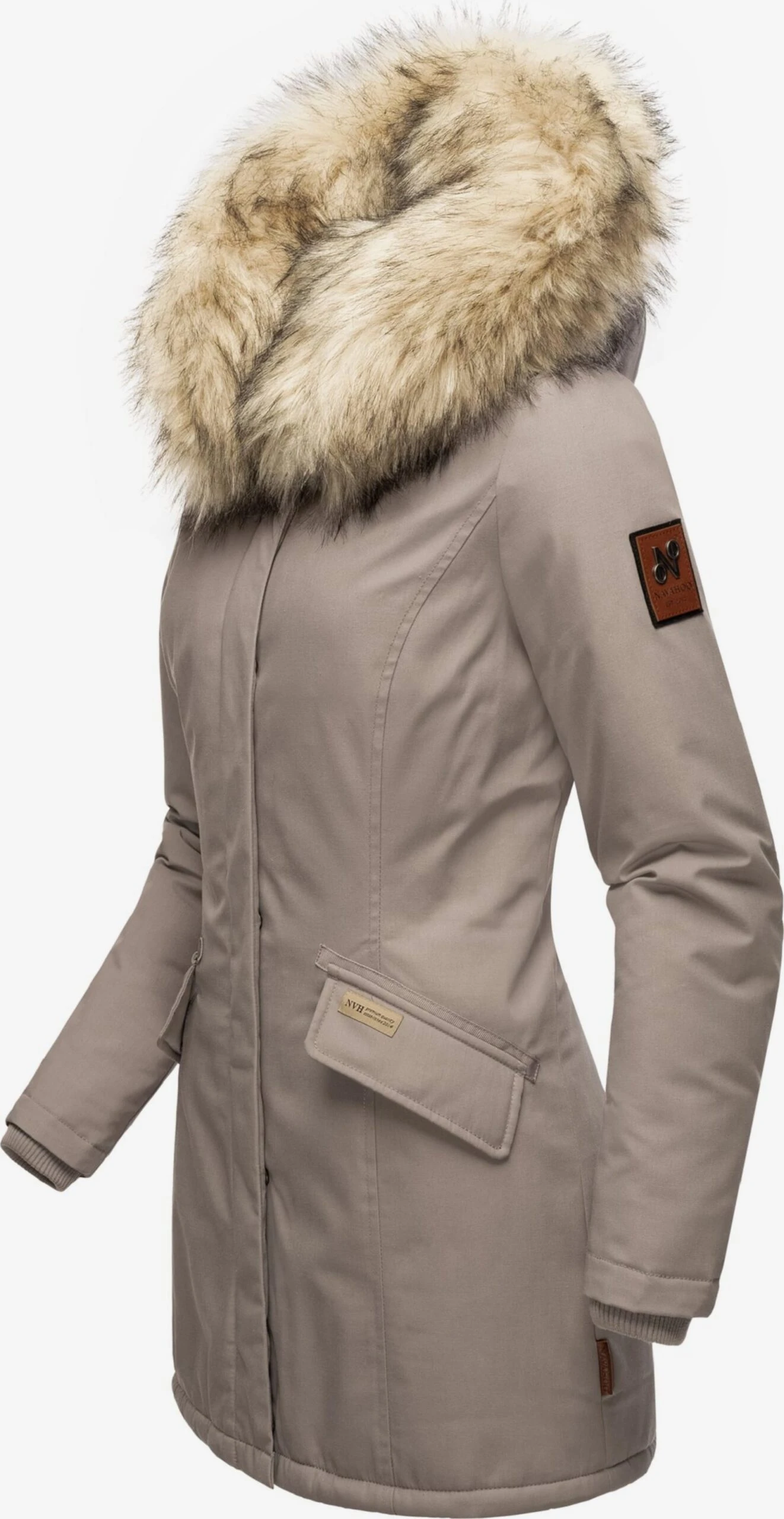 Navahoo Parkas Winterparka Cristal Dames Grijs 4 Navahoo Parkas Winterparka Cristal Dames Grijs - Afbeelding 2