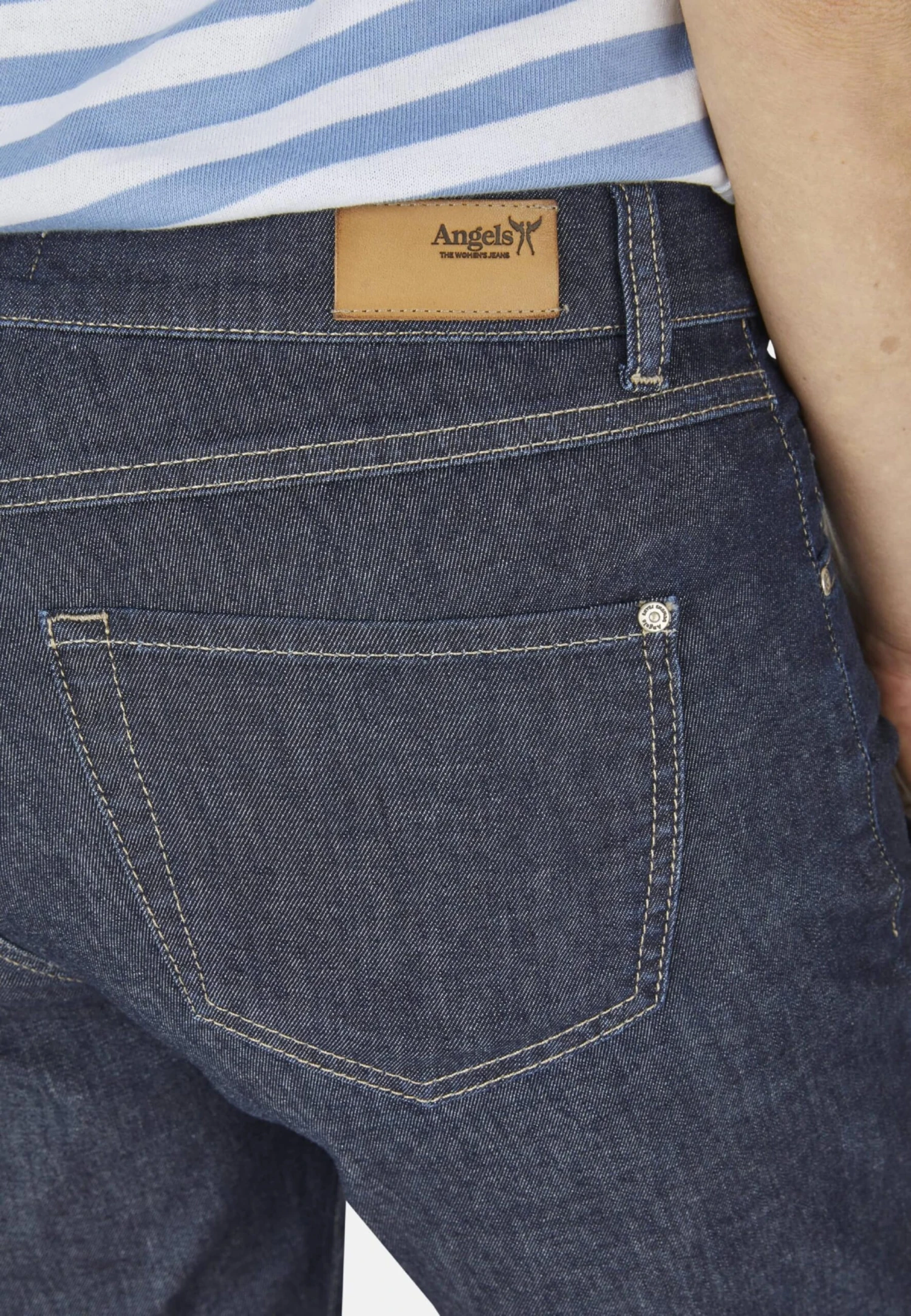 Angels Denim Shorts Regular Jeans Dames Indigo 16 Angels Denim Shorts Regular Jeans Dames Indigo - Afbeelding 14