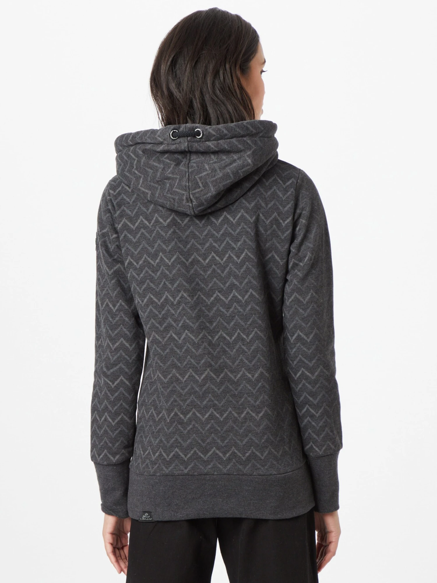 Ragwear Hoodies Sweatshirt GRIPY Dames Zwart 6 Ragwear Hoodies Sweatshirt GRIPY Dames Zwart - Afbeelding 4