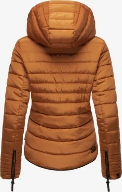 Marikoo Winterjassen Winterjas Amber Dames Roestbruin -Chique Kleding Winkel fc91137a8ecb9a6abac7ab5758d4cc80