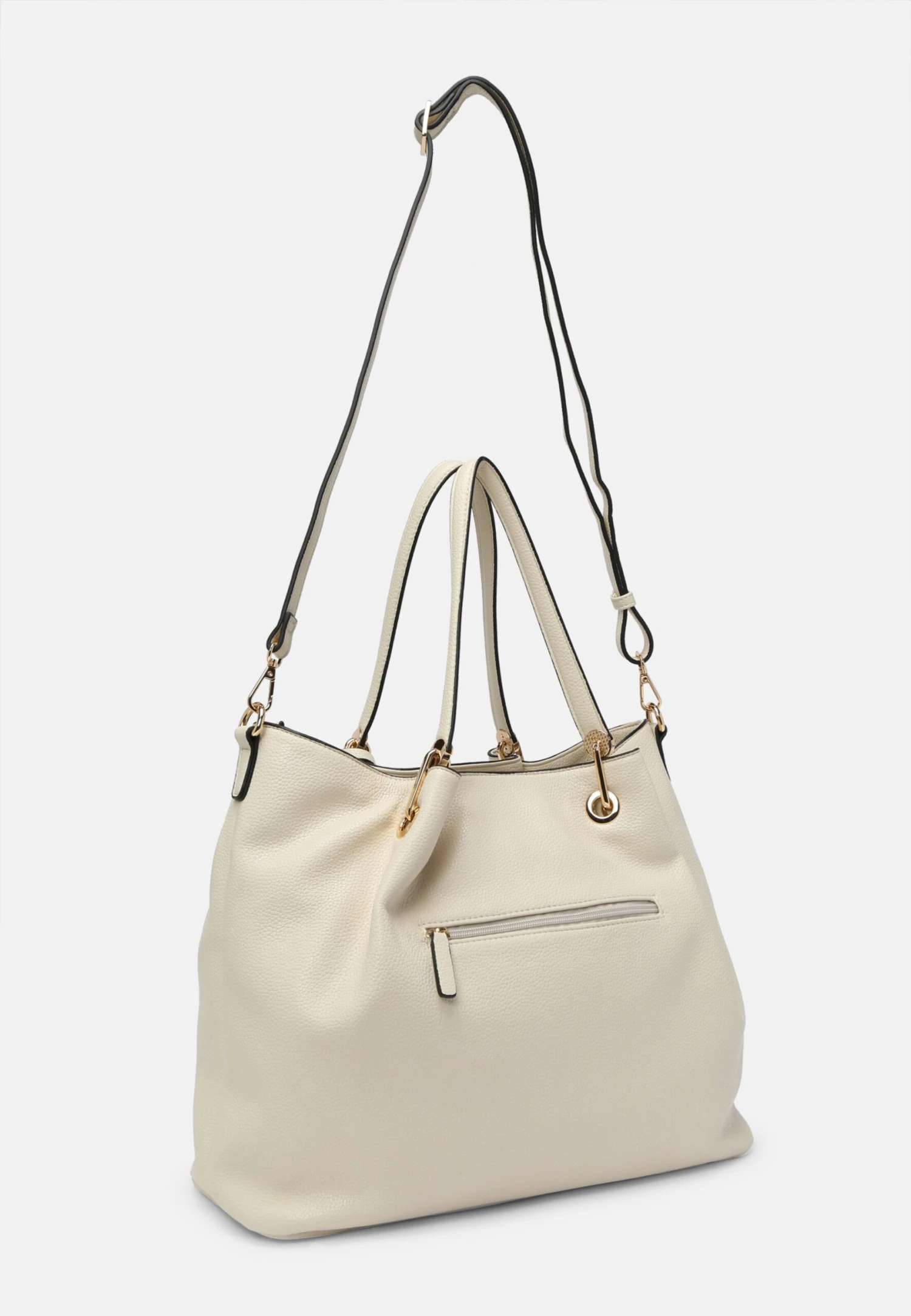 L.Credi Shoppers Shopper Ebony Dames Beige 4 L.Credi Shoppers Shopper Ebony Dames Beige - Afbeelding 2