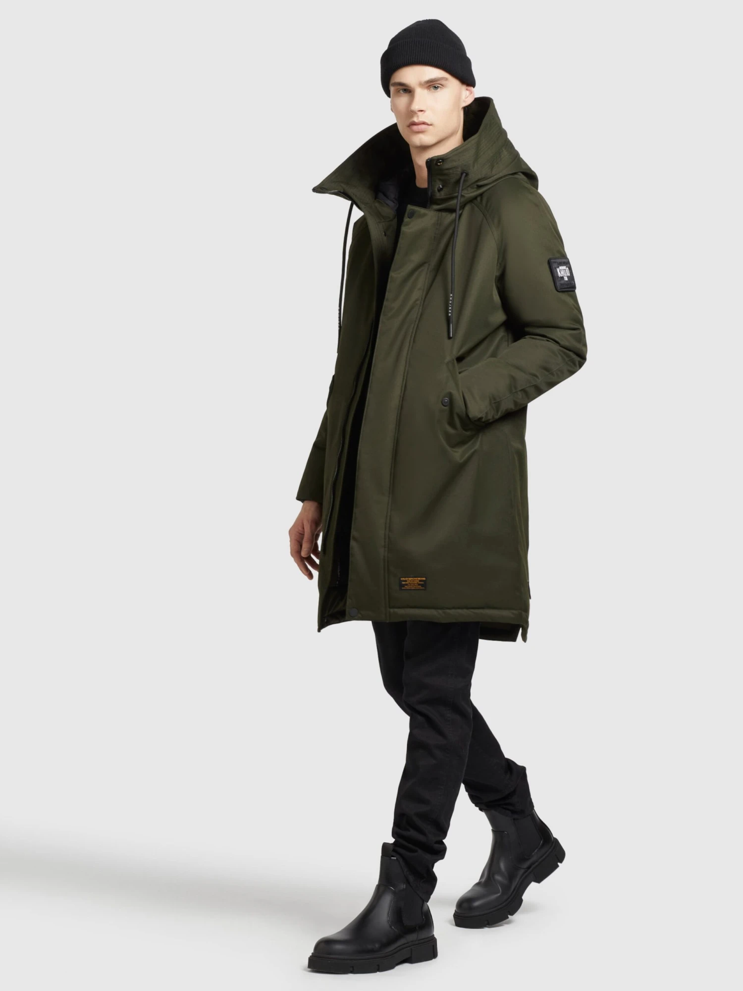 Khujo Wintermantels Winterjas Tuck Heren Olijfgroen 8 Khujo Wintermantels Winterjas Tuck Heren Olijfgroen - Afbeelding 6