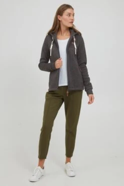 OXMO Sweatvesten Sweatvest Thory Dames Donkergrijs / Grijs Gemêleerd 9 OXMO Sweatvesten Sweatvest Thory Dames Donkergrijs / Grijs Gemêleerd -Chique Kleding Winkel ffb035dee3cf8bfe8a59d98488c339e3